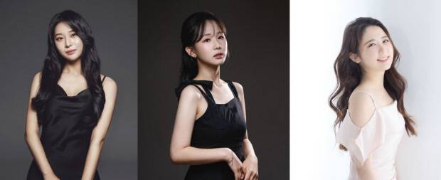 왼쪽부터 유예름, 이서영, 최혜지 피아니스트.<아르플래닛 제공>