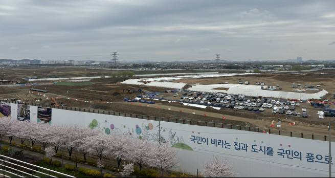 3기 신도시 부천 대장지구 공사 현장 전경.(천상우 1000tkddn@)