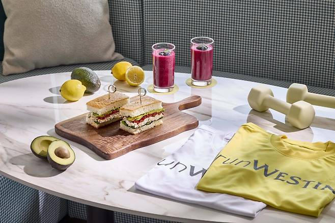 웨스틴 조선 부산의 웰니스 패키지(웨스틴 조선 제공)