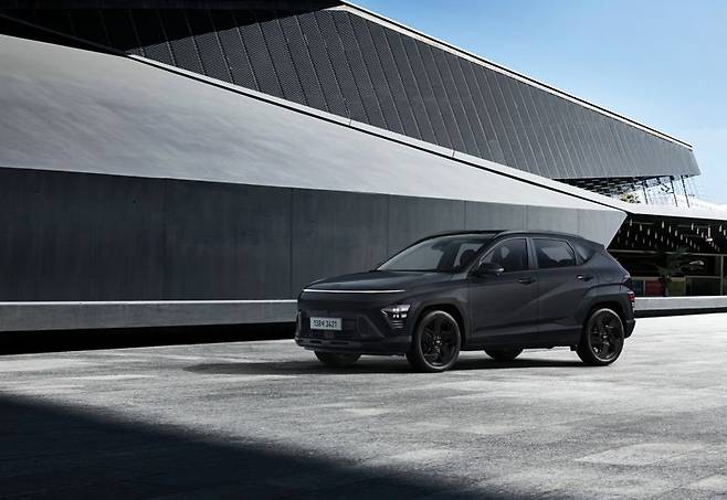 2027 코나 블랙 익스테리어. 현대차 제공.