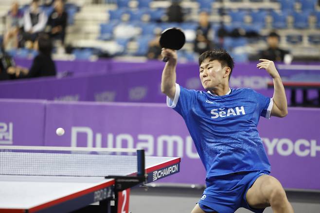 탁구 대표팀에 합류한 김장원. 사진=대한탁구협회