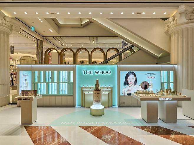 더후 '더 시크릿 오브 NAD' 팝업스토어 전경. (사진=LG생활건강 제공)