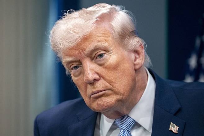 트럼프 미국 대통령이 호르무즈 해협 통행세를 미국이 맡아야 한다고 주장했다. [연합뉴스]