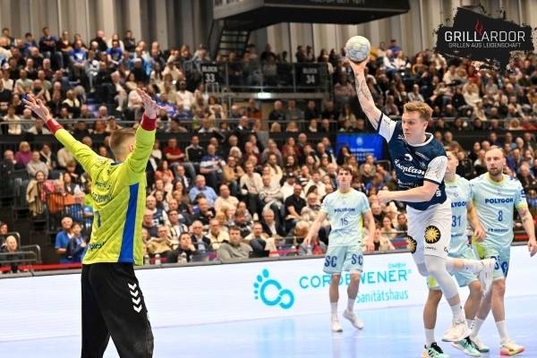 사진 2025/26 시즌 DAIKIN 독일 남자 핸드볼 분데스리가 베르기셔와 굼머스바흐 경기 모습, 사진 출처=베르기셔