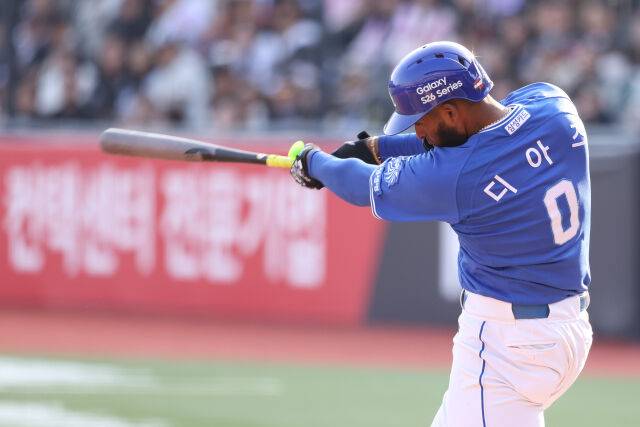 삼성 라이온즈 르윈 디아즈./삼성 라이온즈