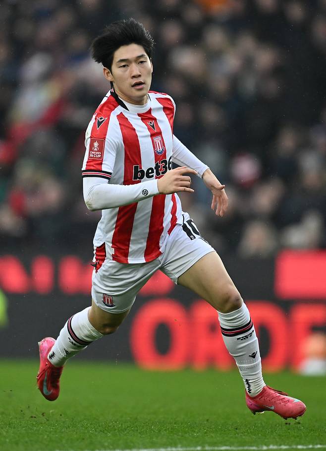 스토크 시티 배준호. 게티이미지코리아