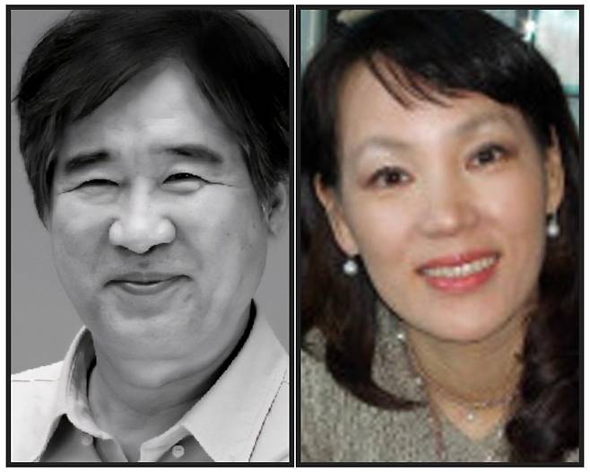 방현석 상임위원장(사진 왼쪽), 원수연 공동위원장(오른쪽)