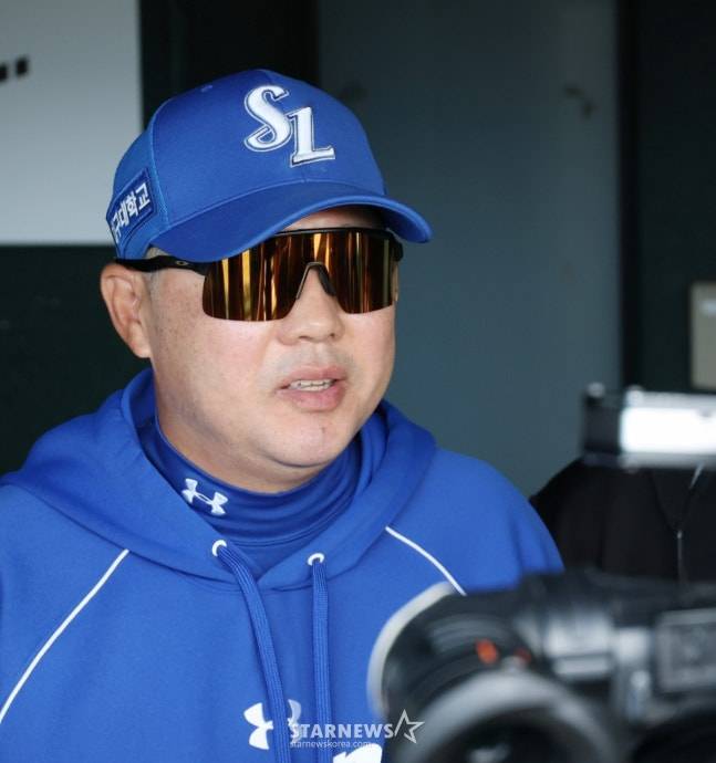 박진만 감독. /사진=김진경 대기자