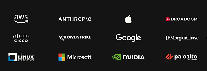 프로젝트 글래스윙에 AWS, 애플 등 주요 빅테크 11개사가 파트너로 참여했다. (출처=앤트로픽)