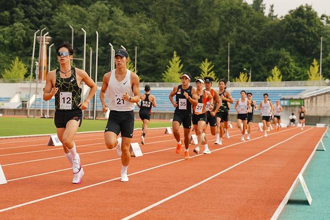 레이저런 육상 장면. 사진 | 대한근대5종연맹