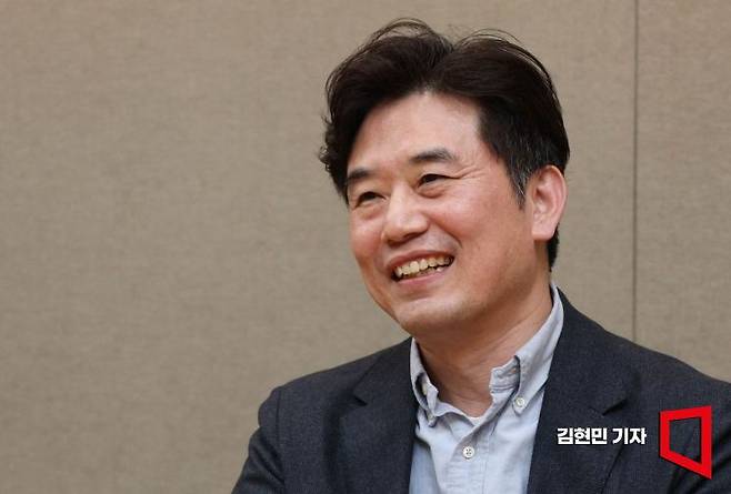 유현호 효성중공업 팀장이 서울 마포구 사옥에서 아시아경제와 인터뷰하고 있다. 2026.4.3 김현민 기자