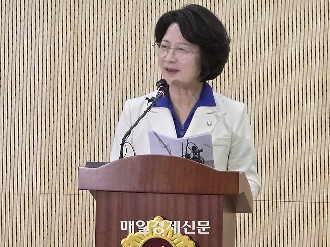 추미애 경기도지사 후보. 이대현기자