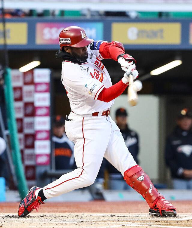 SSG 랜더스 기예르모 에레디아./SSG 랜더스