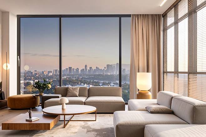 KCC글라스 홈씨씨의 '윈도우 ONE 빌라즈' [KCC글라스 제공]