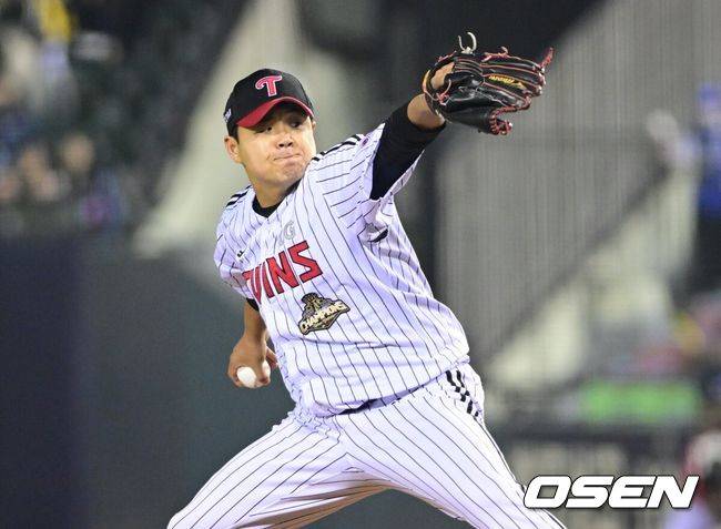 [OSEN=조은정 기자] LG 트윈스 장현식. 2026.04.02 / cej@osen.co.kr