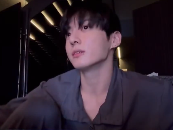 BTS 정국 라이브 화면 캡처.