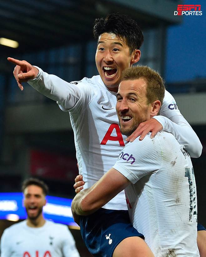 손흥민(좌), 해리 케인. ESPN Deportes