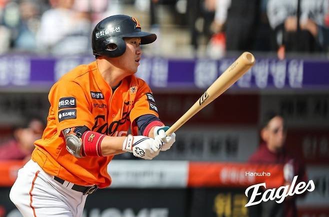 ▲ 올 시즌 팀의 주전 2루수로 공수 모두에서 좋은 활약을 펼치고 있는 하주석 ⓒ한화이글스