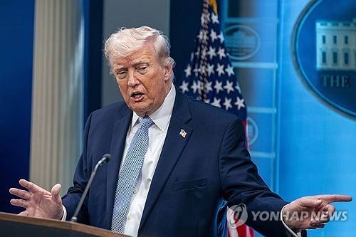 트럼프 대통령 [UPI=연합뉴스 자료사진. 재판매 및 DB 금지]