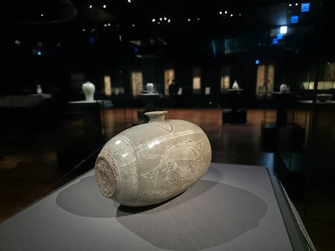 분청사기 장군 [사진/성연재 기자]