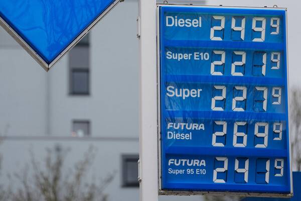 독일 뮌헨 주유소. 연합뉴스