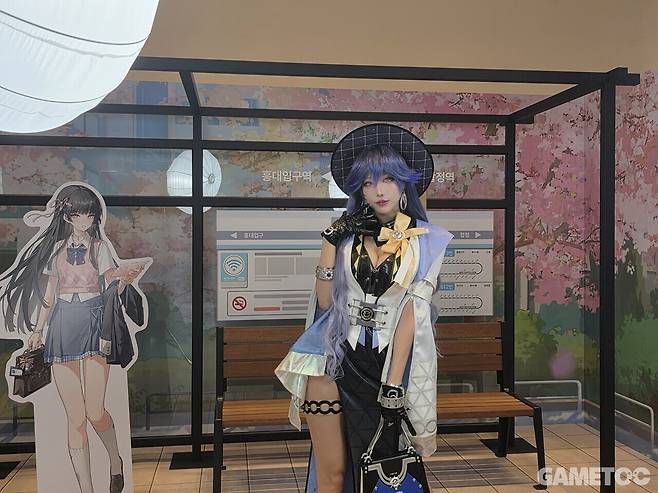 코스프레인 줄 알았는데 본인이 오신 것 같다 (사진= 서동규 기자)