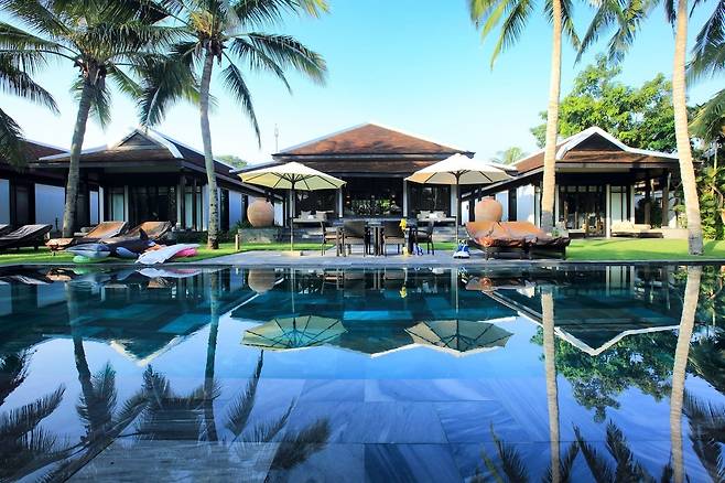 베트남 다낭의 고급 리조트 풍경(호텔스컴바인 제공)