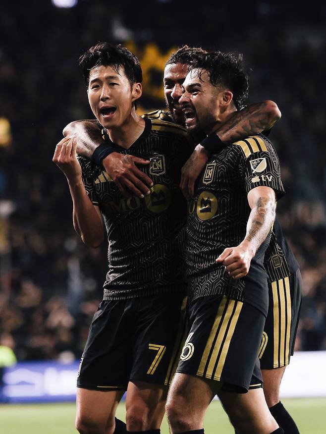 LAFC 손흥민 올해 첫 필드골. LAFC 소셜미디어 캡처