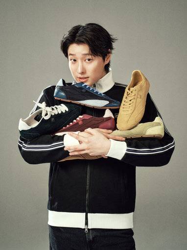 가수 우즈(WOODZ). 휠라 제공