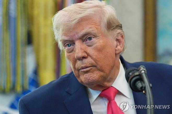 도널드 트럼프 미국 대통령. 연합뉴스