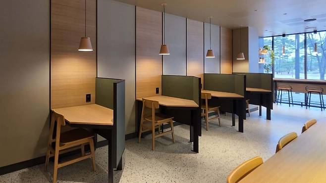 스타벅스 한양대에리카점 포커스 존 모습. 사진=스타벅스 코리아