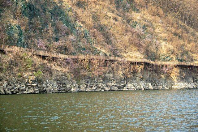 정지용호에서 본 향수호수길