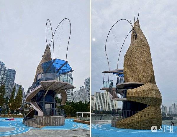 인천 소래포구 '새우타워'. /박진영 기자