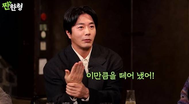 권상우는 건강검진에서 간 혈관종이 발견돼 수술을 받았다고 밝혔다. 유튜브 채널 ‘짠한형 신동엽’ 캡처