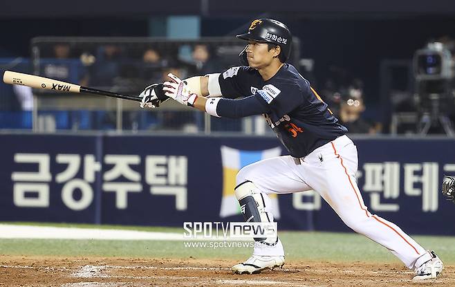 ▲ 상대의 집중 견제에 최근 슬럼프를 겪고 있지만, 김 감독은 오재원의 센스 정도라면 이 고비를 성장의 기회로 삼을 것이라 믿고 있다&nbsp; ⓒ곽혜미 기자