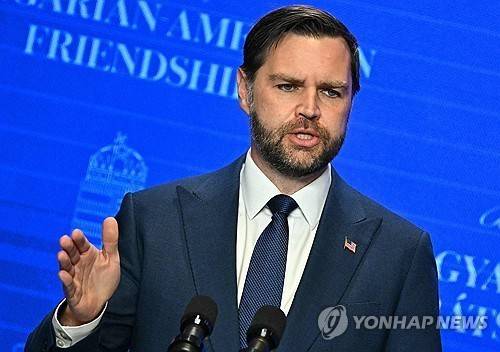 밴스 미 부통령  [AFP=연합뉴스 자료사진. 재판매 및 DB 금지]