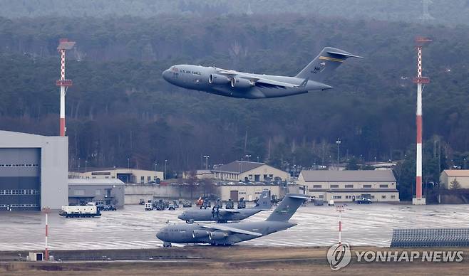 람슈타인 공군기지 [EPA 연합뉴스 자료사진. 재판매 및 DB 금지]