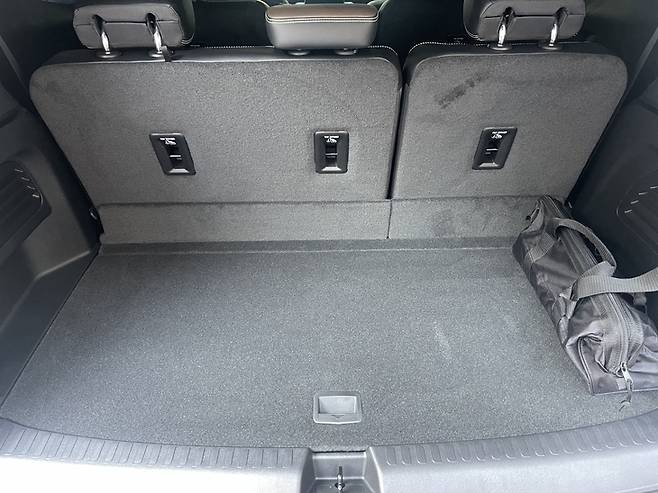 ▲GMC '아카디아' 적재공간. 사진=박지성 기자