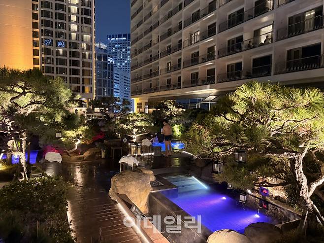 파라다이스 호텔 부산 온천 스파 ‘씨메르’ 전경 (사진=이민하 기자)