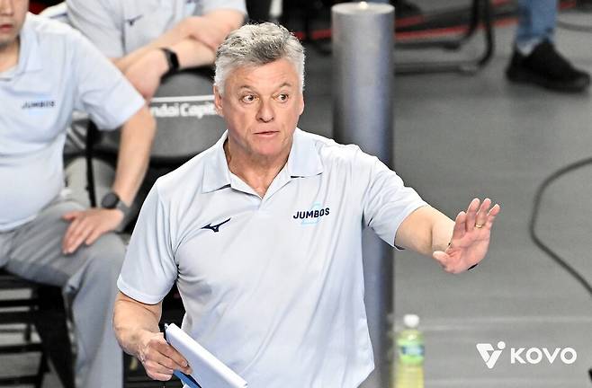 대한항공 헤난 달 조토 감독. /사진=KOVO