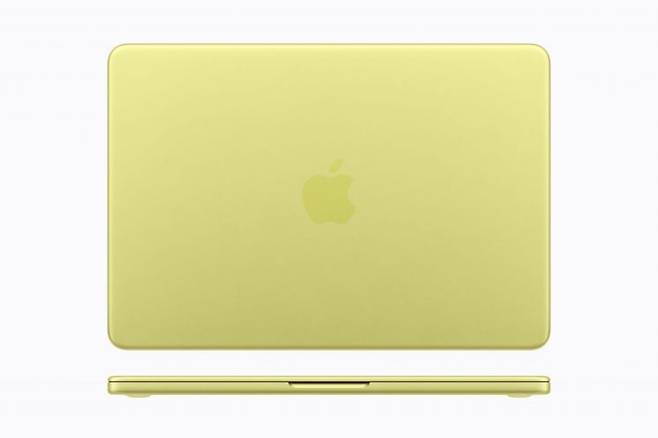 맥북 네오 시트러스 색상. 애플
