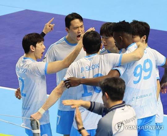 대한항공 선수들 / 사진=연합뉴스