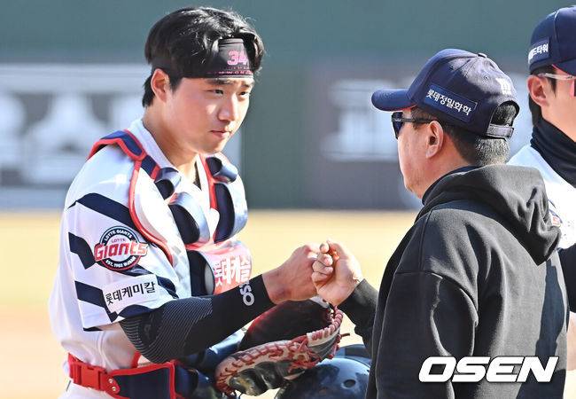 [OSEN=부산, 이석우 기자] 롯데 자이언츠 손성빈 / foto0307@osen.co.kr