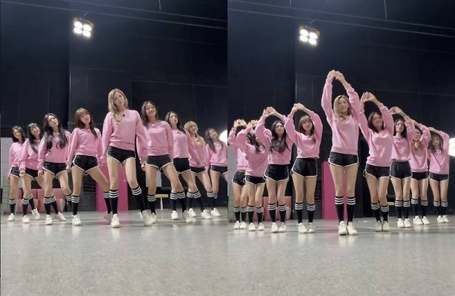 사진=아이오아이 인스타그램 캡처