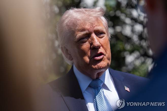 트럼프 대통령 [AP 연합뉴스 자료사진. 재판매 및 DB 금지]