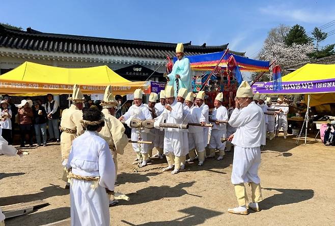 횡성회다지소리민속문화제 [횡성군 제공. 재판매 및 DB 금지]