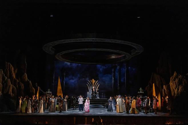 서울시오페라단 '나부코' 공연사진 [세종문화회관 제공. 재판매 및 DB 금지]