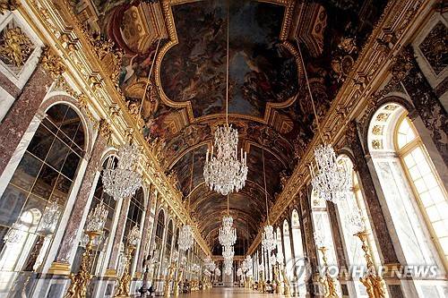 베르사유궁 내부 거울의 방 [로이터 연합뉴스 자료사진. 재판매 및 DB 금지]