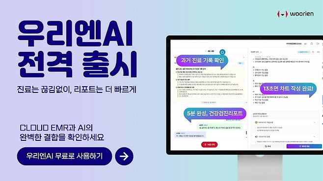 우리엔 AI 차트(우리엔 제공) ⓒ 뉴스1