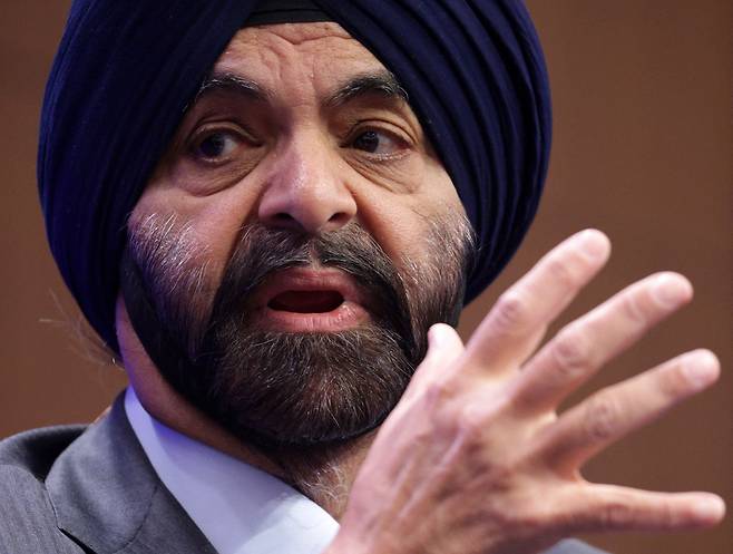 아자이 방가 세계은행(WB) 총재. /AFP 연합뉴스